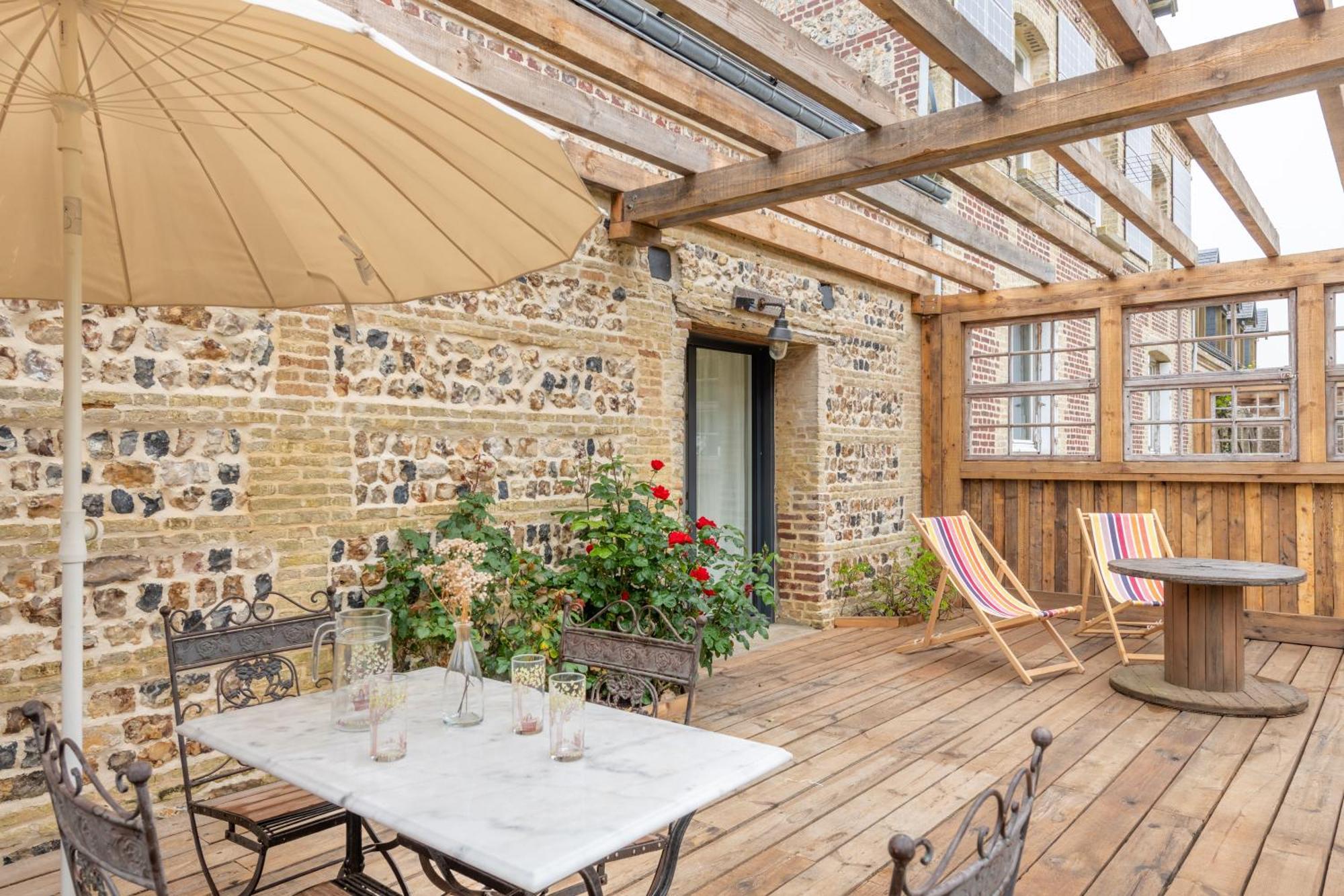 Ecolodge Entre Mer & Campagne - Maison Et Chambres D'Hotes - Le Havre Honfleur Etretat Octeville-sur-Mer المظهر الخارجي الصورة