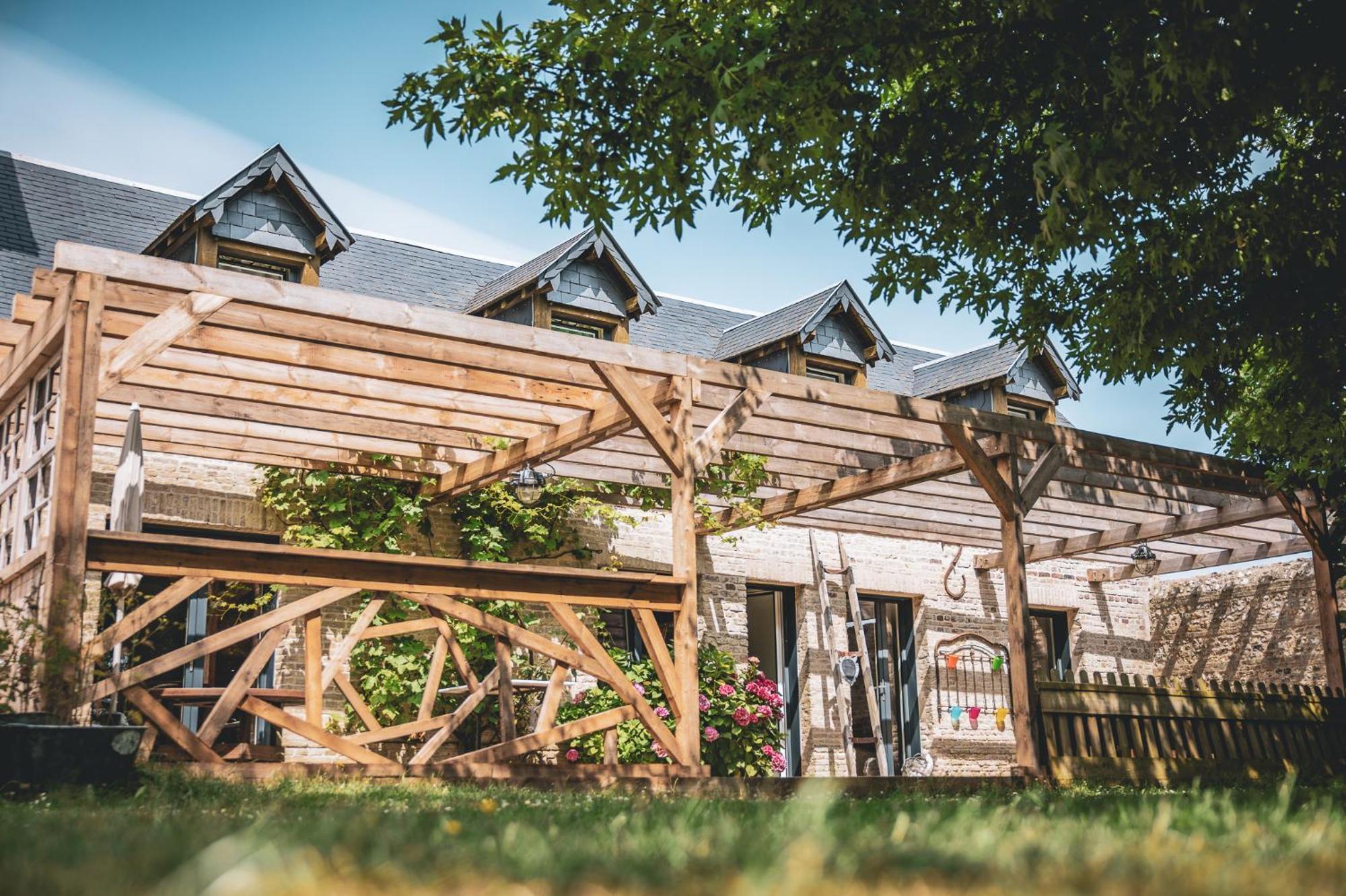 Ecolodge Entre Mer & Campagne - Maison Et Chambres D'Hotes - Le Havre Honfleur Etretat Octeville-sur-Mer المظهر الخارجي الصورة